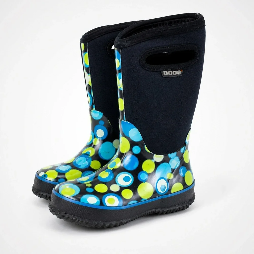 Bogs Rain Snow Mud Boots Little Girls Sz 11 Bubble Waterproof Insulated Gorpcore